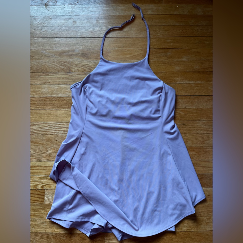 Lavender Spaghetti Strap Dress